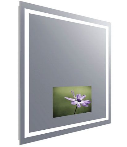 Integrity Lighted Mirror with Television