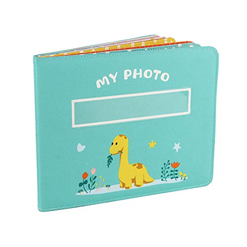Baby’s My First Photo Album of Dinosaur Theme, Soft Cloth Photo Album