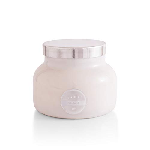 Capri Blue Candle 19 Oz Volcano White