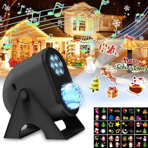 Christmas Projector Lights Outdoor, Holiday Projector Lights with