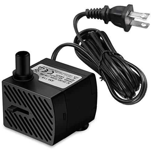 DOMICA Mini Submersible Water Pump, Small Fountain Pump (3W 50GPH) for