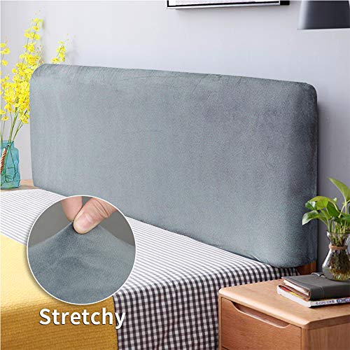 DUJUIKE Headboard Cover for King, Stretch Bed Headboard Slipcover
