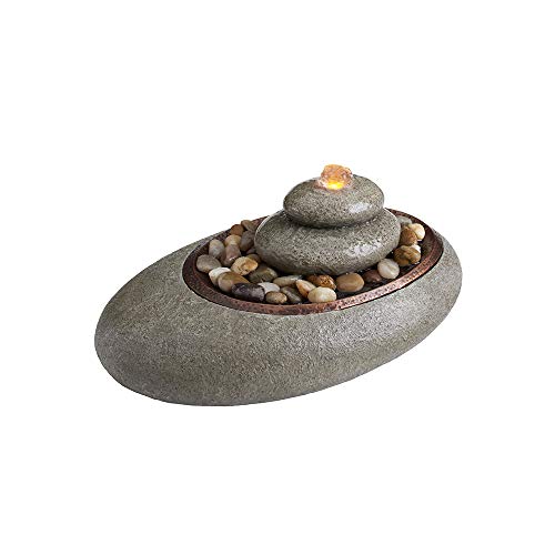 Homedics Oceanside Tabletop Relaxation Fountain, Natural