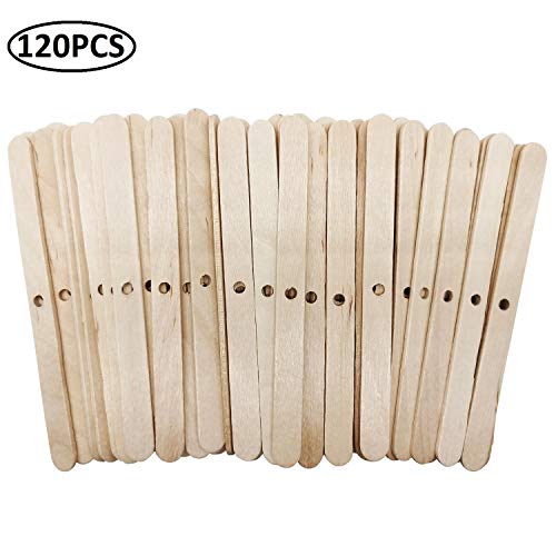 MILIVIXAY Wooden Candle Wick Holders,Candle Wicks Centering Device