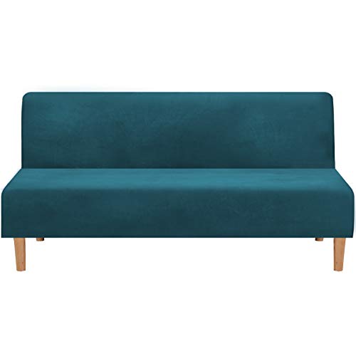 Real Velvet Futon Cover Armless Sofa Covers Sofa Bed Covers Stretch