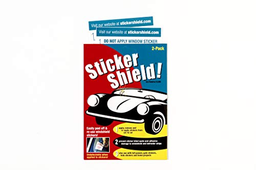 Sticker Shield - Windshield Sticker Applicator for Easy Application ...